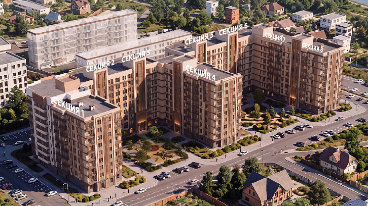 Помещение 0000054296 (Дом Союзов; обл. Московская, г. Химки, микрорайон Ивакино) план секци