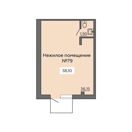 Помещение 0000020817 (Гагаринский-2) планировка