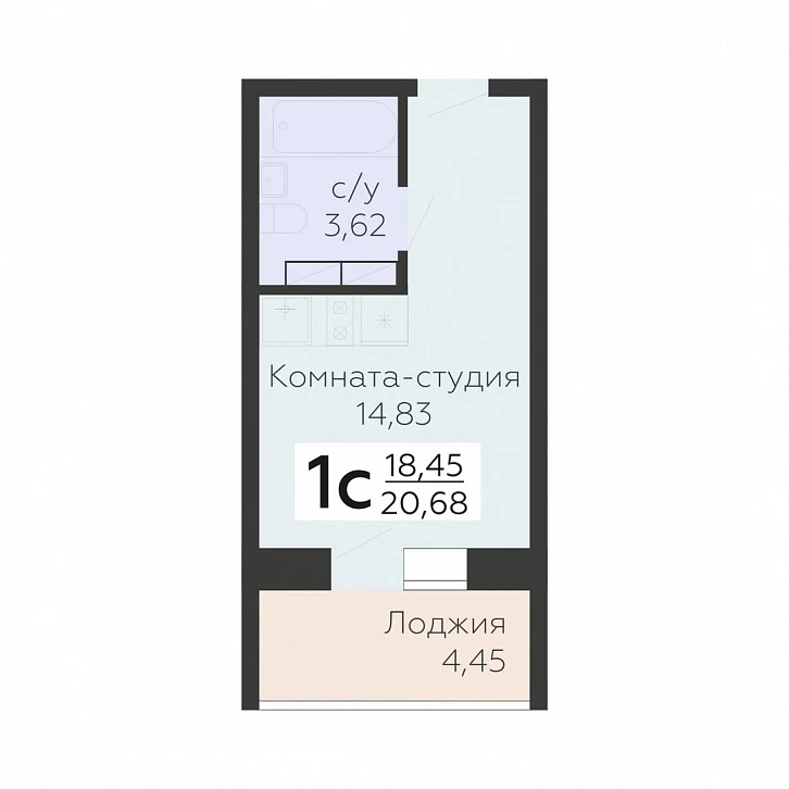 Помещение 0000033051 (Nova парк; ) планировка