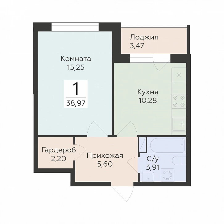 Помещение 0000042057 (Романовский; г. Воронеж, ул. Чапаева, 68а) планировка