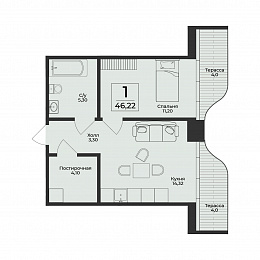 Планировка 000011021