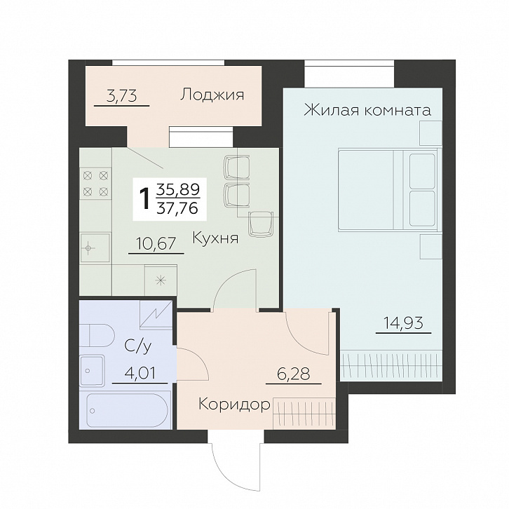 Помещение 0000035119 (Заря) планировка