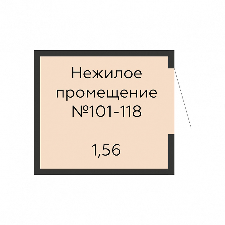 Помещение 0000043653 (Чехов; г. Воронеж, ул. Богдана Хмельницкого, 45а) планировка