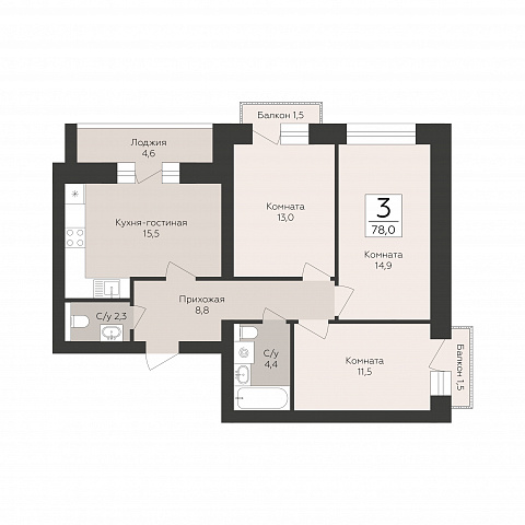 Планировка 000011626