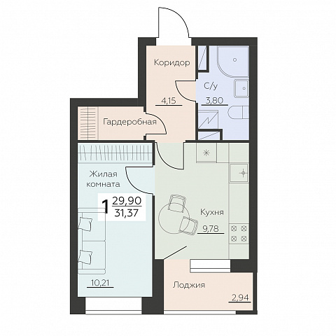 Планировка 000010308