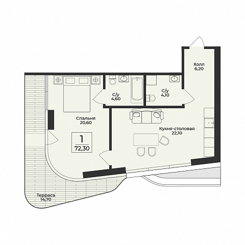 Планировка 000011032