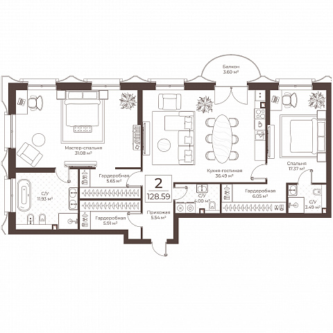 Планировка 000011388