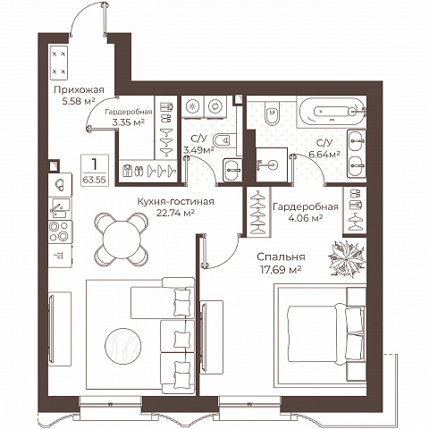 Планировка 000011369