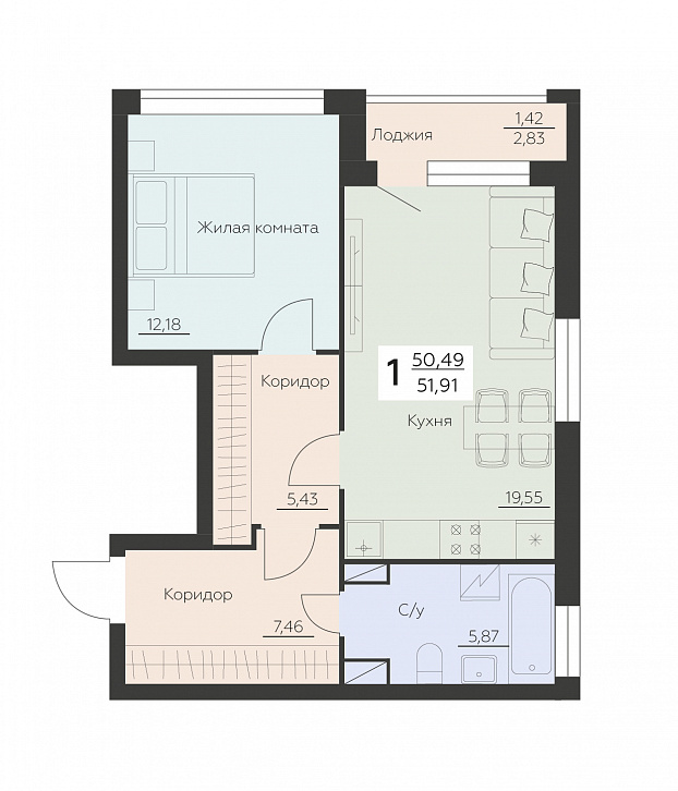 Помещение 0000035070 (Заря) планировка