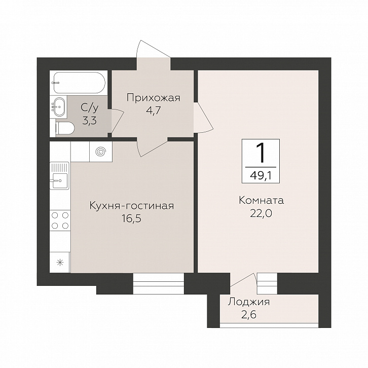 Помещение 0000051231 (Тургенев; Воронежская область, г. Павловск, микрорайон Северный, д. 5) планировка