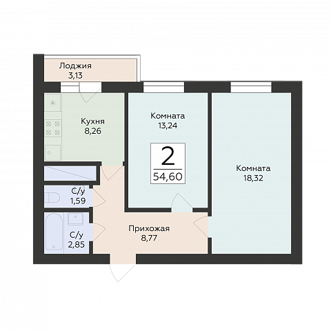 Планировка 000009654