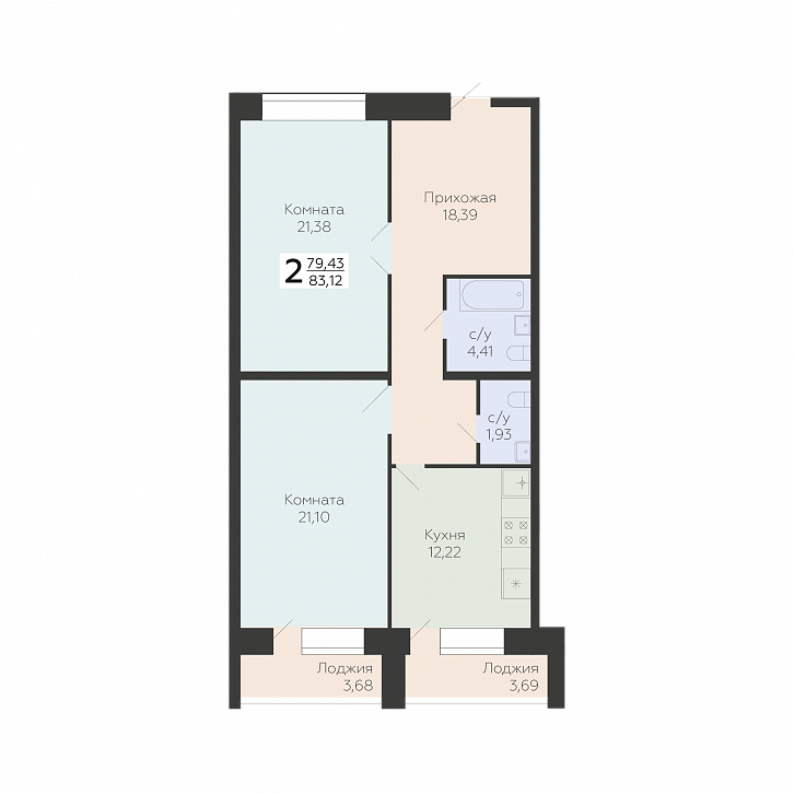 Помещение 0000031845 (Салют) планировка