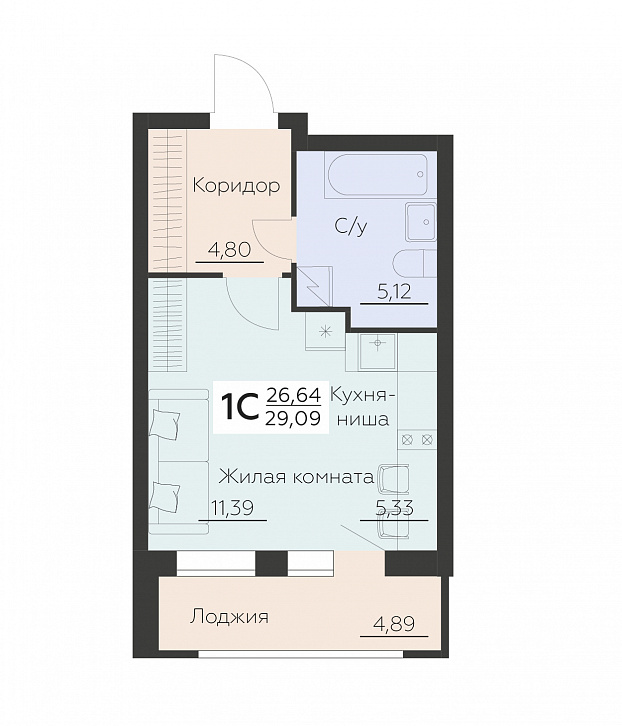Помещение 0000035123 (Заря) планировка