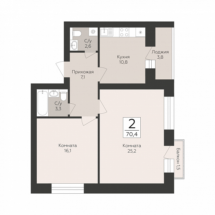 Помещение 0000051268 (Тургенев; Воронежская область, г. Павловск, микрорайон Северный, д. 5) планировка