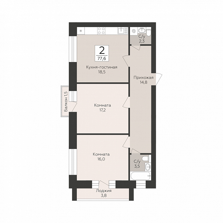 Помещение 0000051219 (Тургенев; Воронежская область, г. Павловск, микрорайон Северный, д. 5) планировка