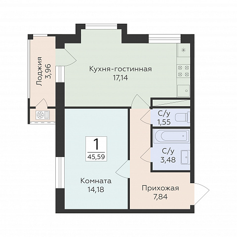 Планировка 000012545