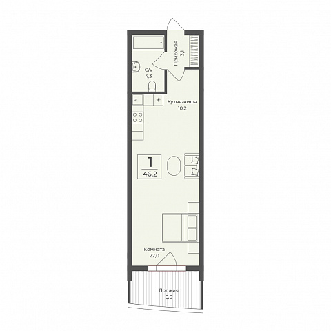 Планировка 000009605