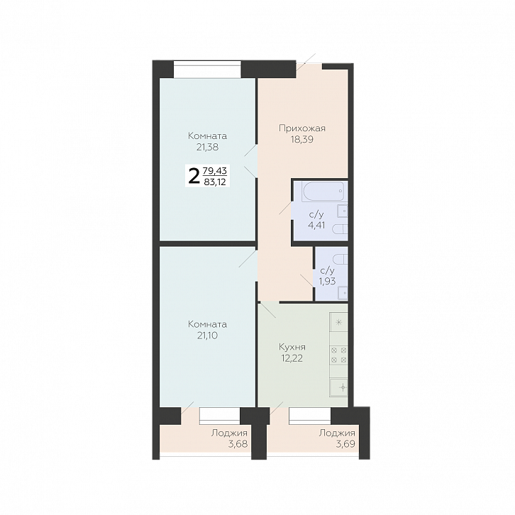 Помещение 0000031803 (Салют) планировка