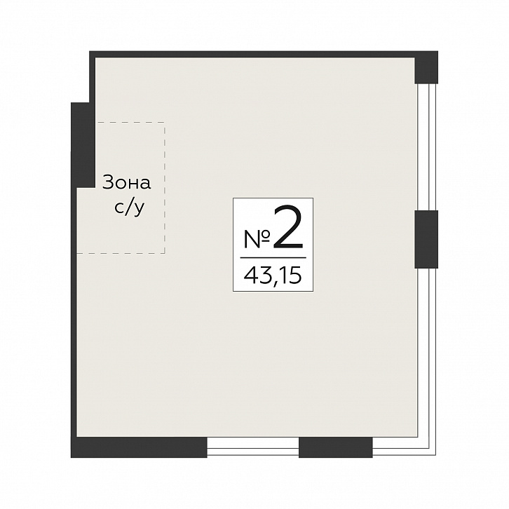 Помещение 0000047961 (Люмен; г. Воронеж, проспект Труда, д. 117) планировка