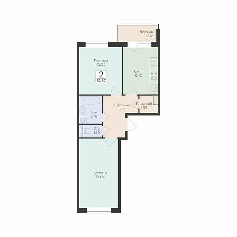 Планировка 000008544