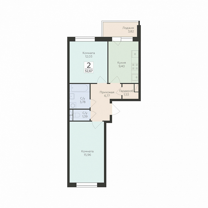 Помещение 0000042857 (Flora; ) планировка