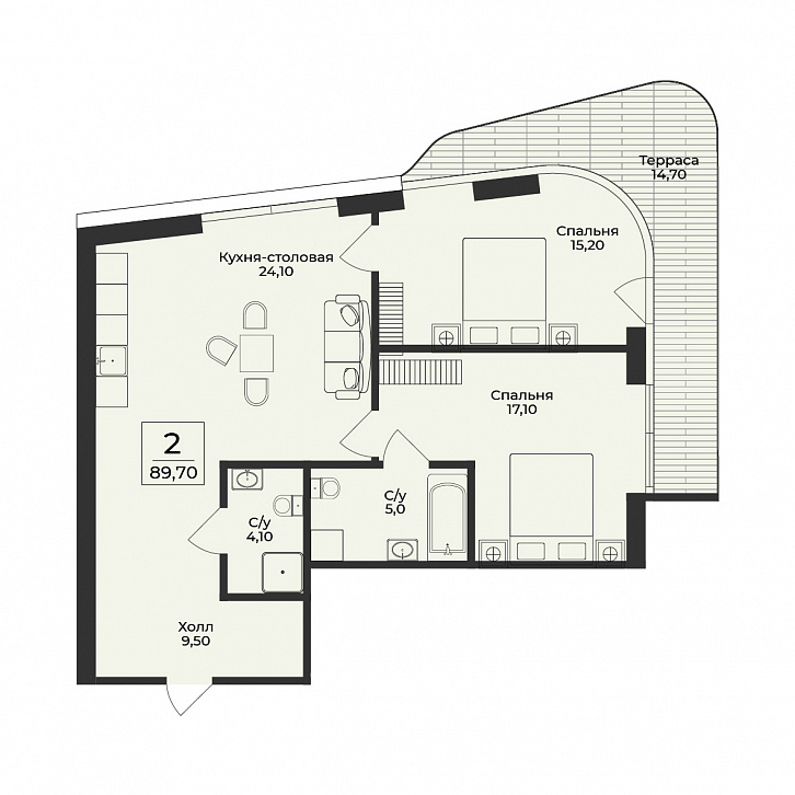 Помещение 0000050580 (Нега; ) планировка