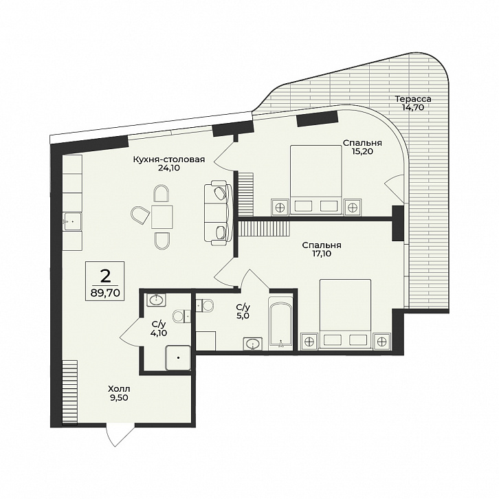 Помещение 0000050525 (Нега; ) планировка