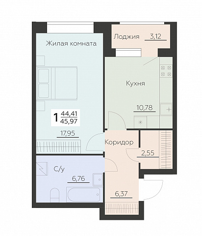 Планировка 000010396