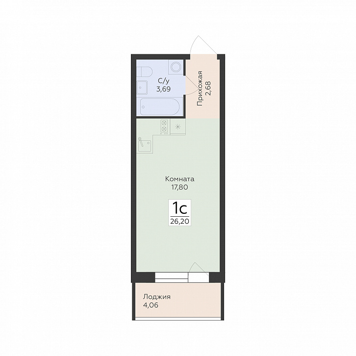 Помещение 0000043849 (Flora) планировка