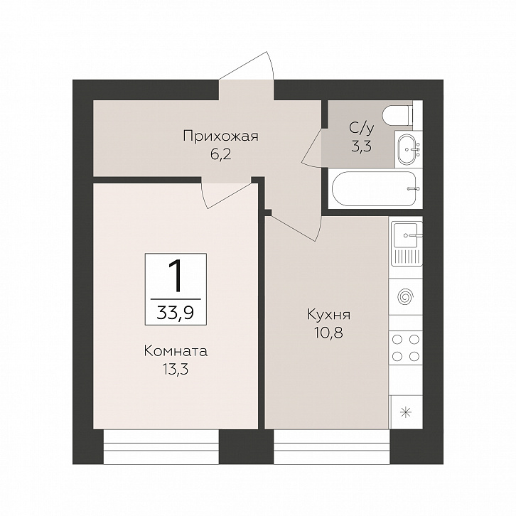 Помещение 0000051257 (Тургенев; Воронежская область, г. Павловск, микрорайон Северный, д. 5) планировка