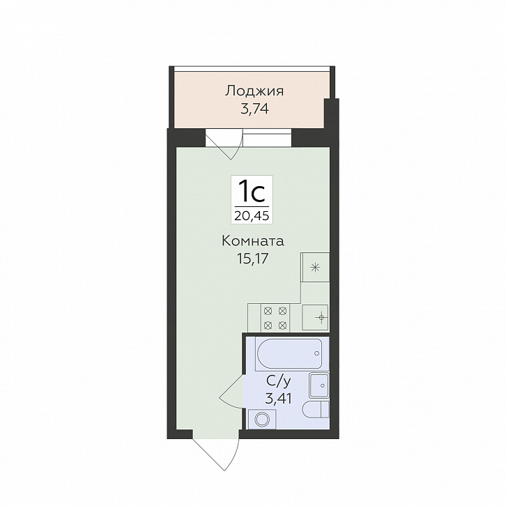 Помещение 0000042596 (Flora; ) планировка