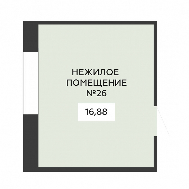 Помещение 0000033895 (Салют; Самарская область, г. Самара, р-н Красноглинский, п.Мехзавод, квартал 3) планировка