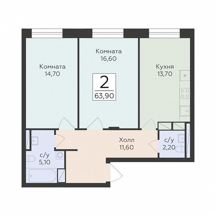 Помещение 0000036904 (Малаховский; ) планировка