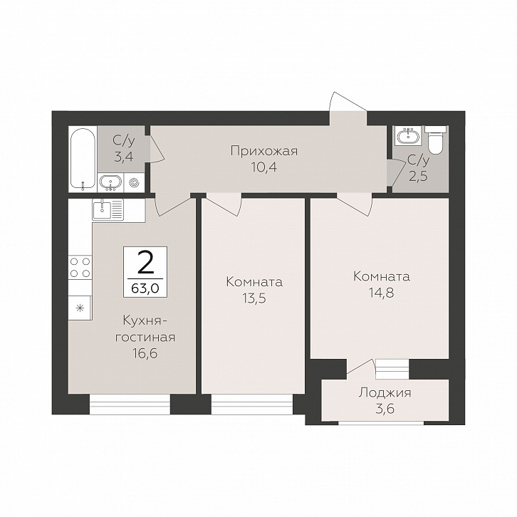 Помещение 0000051184 (Ритм; Воронежская область, г. Бутурлиновка, ул. Студенческая, 3) планировка