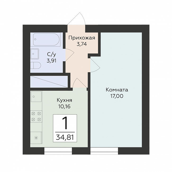 Помещение 0000047404 (Юность) планировка