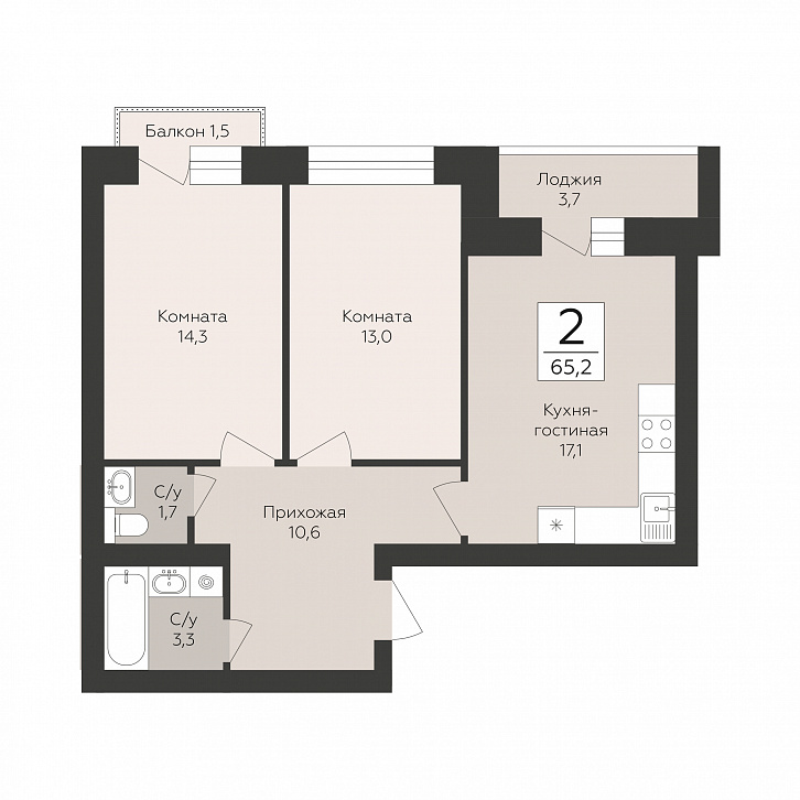 Помещение 0000051239 (Тургенев; Воронежская область, г. Павловск, микрорайон Северный, д. 5) планировка