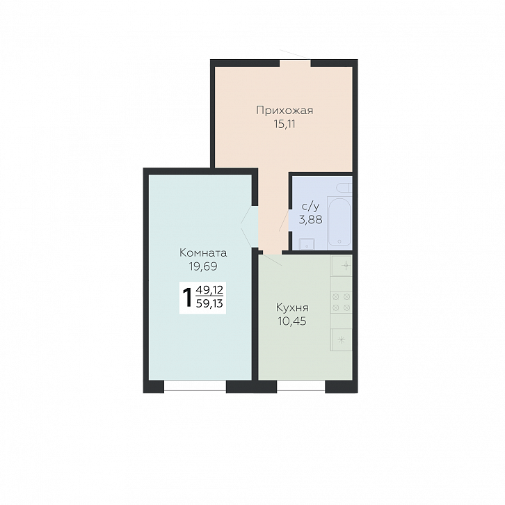 Помещение 0000031988 (Салют) планировка