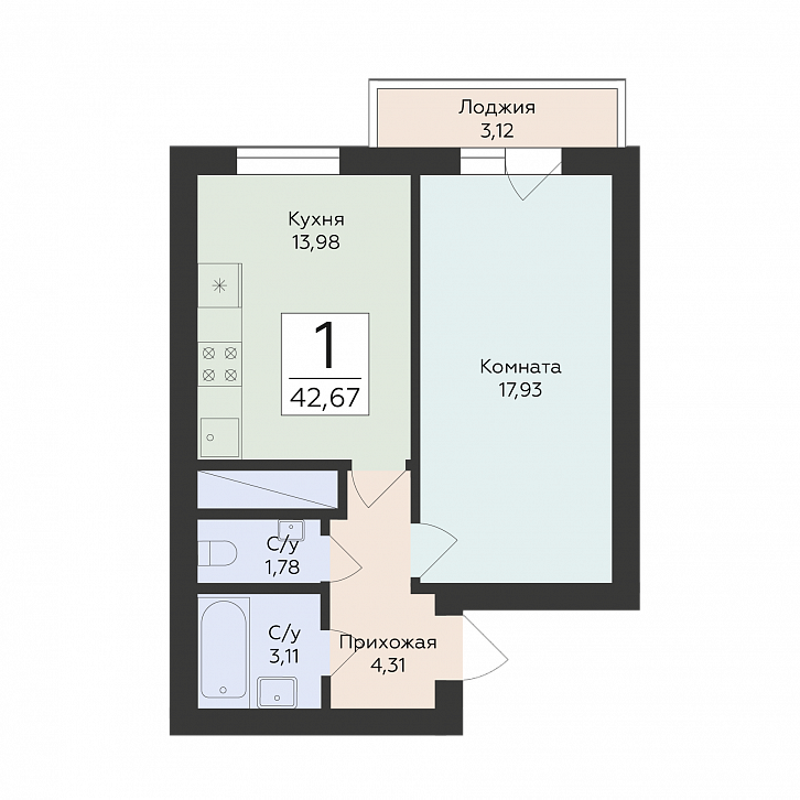 Помещение 0000047408 (Юность) планировка