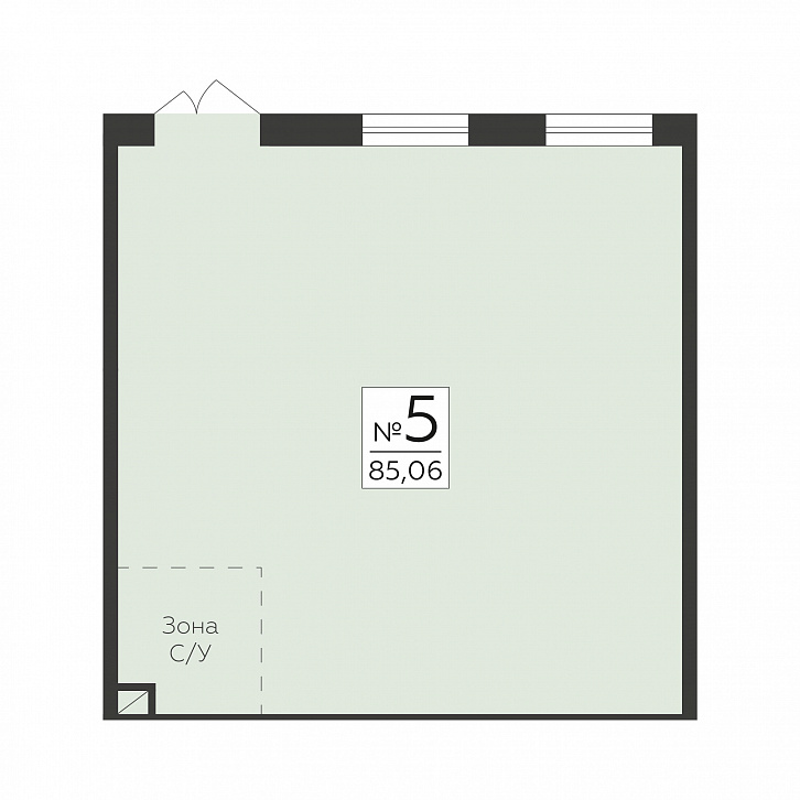 Помещение 0000045691 (Малаховский; ) планировка