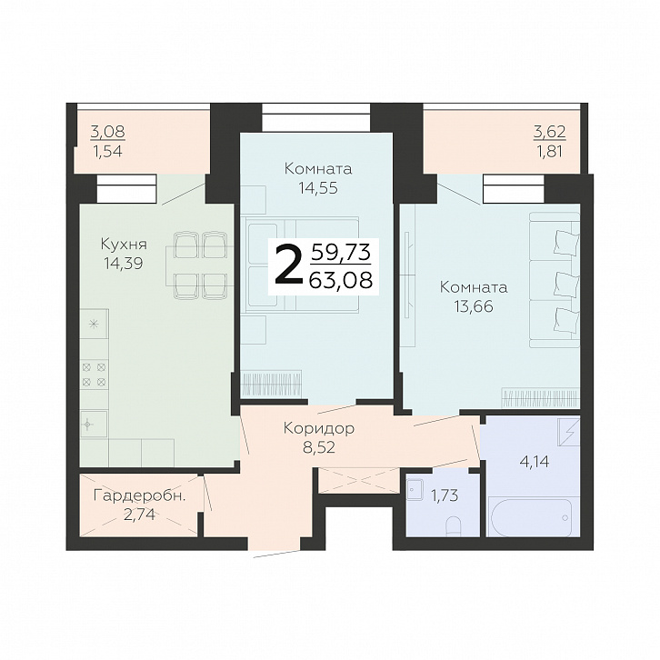 Помещение 0000029433 (Зарядье) планировка