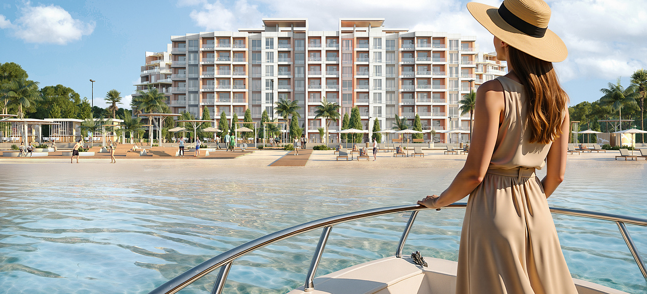 Собственный пляж