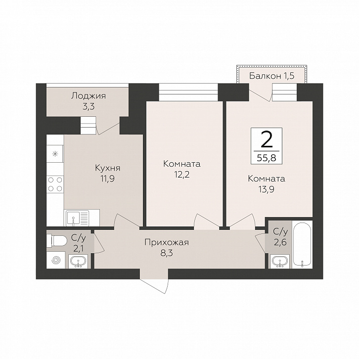 Помещение 0000051221 (Тургенев; Воронежская область, г. Павловск, микрорайон Северный, д. 5) планировка