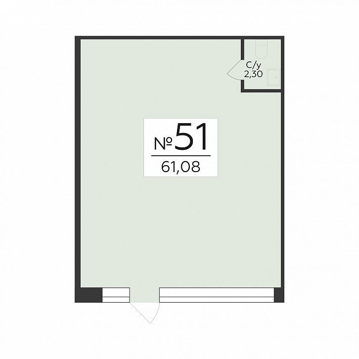 Помещение 0000048350 (Суворов-сити 2; ) планировка