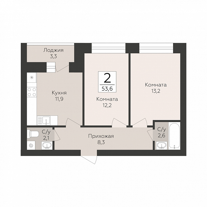 Помещение 0000051207 (Тургенев; Воронежская область, г. Павловск, микрорайон Северный, д. 5) планировка