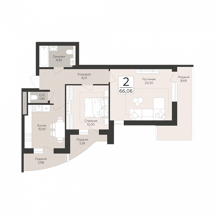 Помещение 0000050877 (Скай; ) планировка