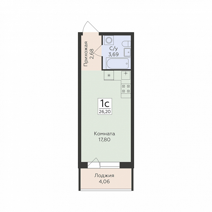 Помещение 0000042590 (Flora; ) планировка