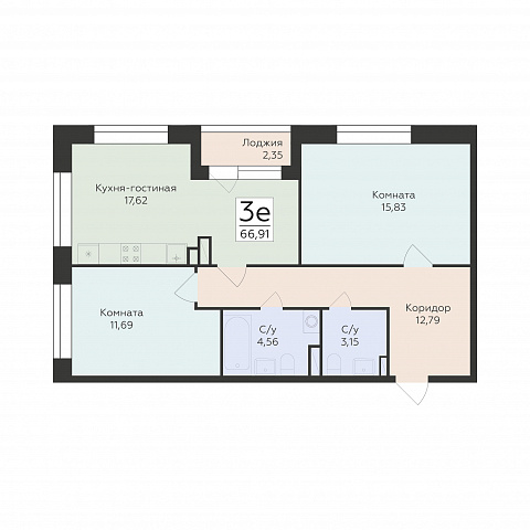 Планировка 000008629