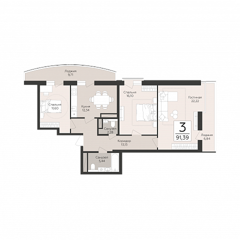 Планировка 000011233