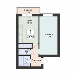 Планировка 000009677