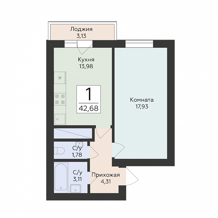 Помещение 0000047570 (Юность) планировка